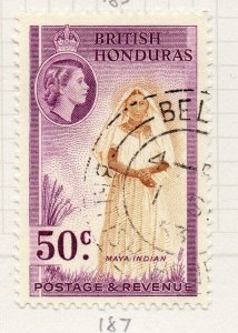 British Honduras 1953 Early Issue Fine Used 50c. NW-207842