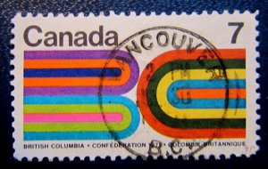 Canada #552 CDS Cancel Vancouver, BC  {ebhs81}