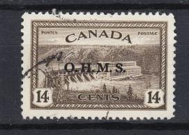 Canada - 1949  Official stamp 14c Sc# O7 - (2271)