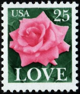 SC#2378 25¢ Love Single (1988) MNH