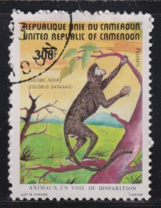 Cameroun 718 Black Colobus 1982