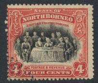 North Borneo  SG 164 SC# 140 Used CTO  perf 13½ x 14 see scan & details