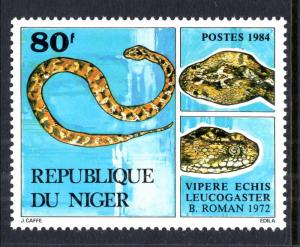 Niger 666 Snake MNH VF