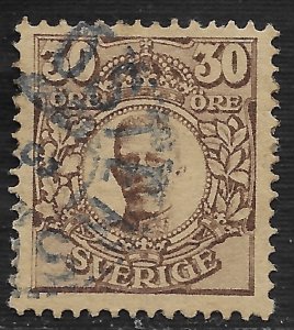 Sweden #86 30o King Gustaf V