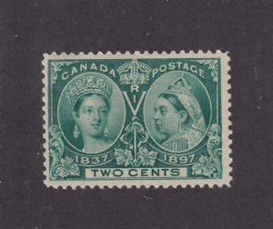 CANADA # 52 VF-MH 2cts JUBILEE ISSUE CAT VALUE $50 @ 20% ONLY $10 BRITISH HUMOUR