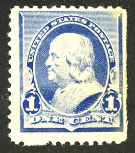 U.S. #219 MINT NG NH