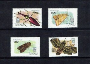 Tuvalu: 1991 Insects,  MNH set