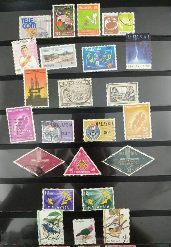 EDW1949SELL : MALAYSIA Old Time Mint & Used collection. Nicely displayed.