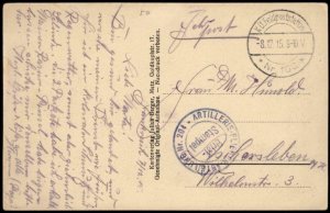 Germany WWI Air Force Artillerie Flieger Abteilung 204 Bouillonville PC F G68303