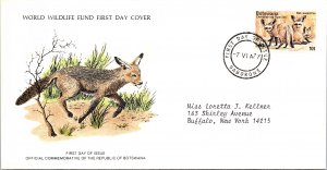 Botswana, Animals, Worldwide First Day Cover