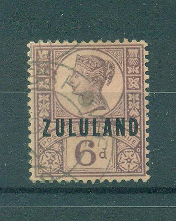 Zululand sc# 8 used cat value $20.00