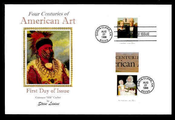 AMERICAN ART PRESS SHEET FIRST DAY COVERS - HORIZONTAL GUTTER PAIR SET