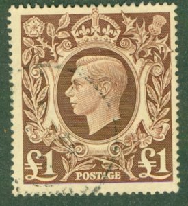 GREAT BRITAIN 275 USED (RL) 3381 CV $20.00 BIN $7.50