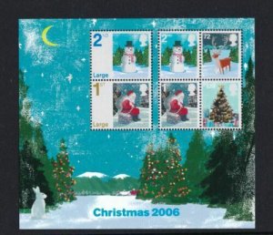 GB QEII 2006 Christmas Miniature Sheet MS2684 Superb U/M Condition