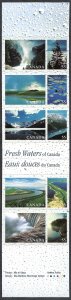 Canada #1854 55¢ Fresh Waters of Canada (2000). Booklet of 5 stamps. MNH