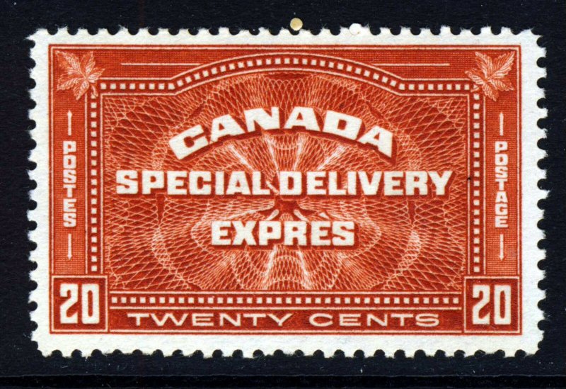 CANADA 1930 20c. Brown-Red SPECIAL DELIVERY Stamp SG S6 MINT