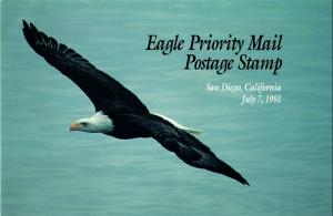 US 2540 Eagle Priority Mail Ceremony Program FDC