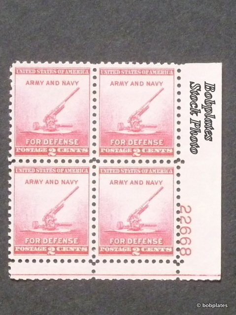 BOBPLATES US #900 Defense Plate Block F-VF MNH CV=$1 ~ See Details for #s/Pos