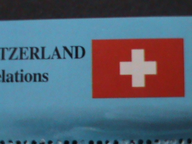 ​PHILIPPINES-2001-150TH YEARS-RELATIONSHIP WITH SWITZERLAND MNH S/S VERY FINE