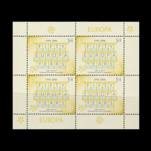 FIJI. 50th ANNIVERSARY EUROPA (CEPT) FIRST STAMP. SCOTT # 1050 - 53