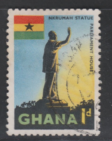 Ghana 49 Kwame Nkrumah Statue 1959