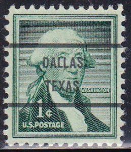 Precancel - Dallas, TX PSS 1031-71 - Bureau Issue