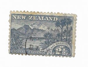 New Zealand #74 Back Notation Used - Stamp - CAT VALUE $10.00