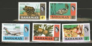 Bahamas 313-317 MNH