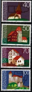 Liechtenstein # 572 - 575 MNH