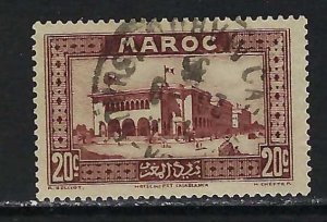 FRENCH MOROCCO 130 VFU Z3938-12