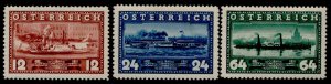Austria 382-4 MNH - Ships