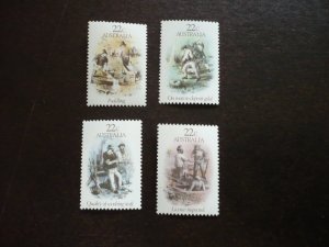 Stamps - Australia - Scott# 780-783 - Mint Never Hinged Set of 4 Stamps