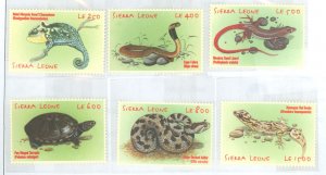 Sierra Leone #2384-89 Mint (NH) Single (Complete Set)
