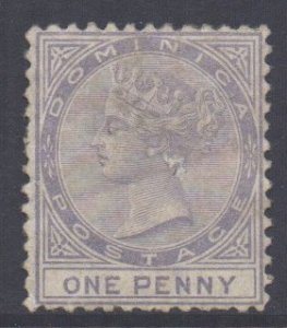 Dominica Scott 1 - SG1, 1874 Victoria 1d unused no gum