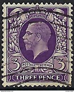 GREAT BRITAIN 1934-36 KGV 3d Violet SG444 Used