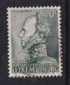 Luxembourg   #208 used 1939  independence centenary   70c