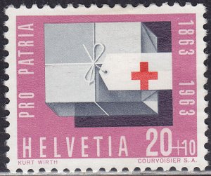 Switzerland B326 Gift, Parcel 1963