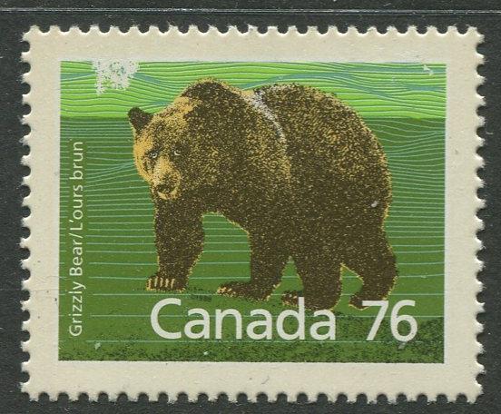 STAMP STATION PERTH Canada #1178 Grizzly Bear Issue 1987 MNH CV$2.00