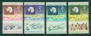 British Antarctic Territory #39-42  Mint VF  NH CV $59.75