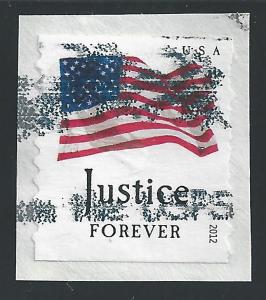 US #4630 (45c) Flag & Justice