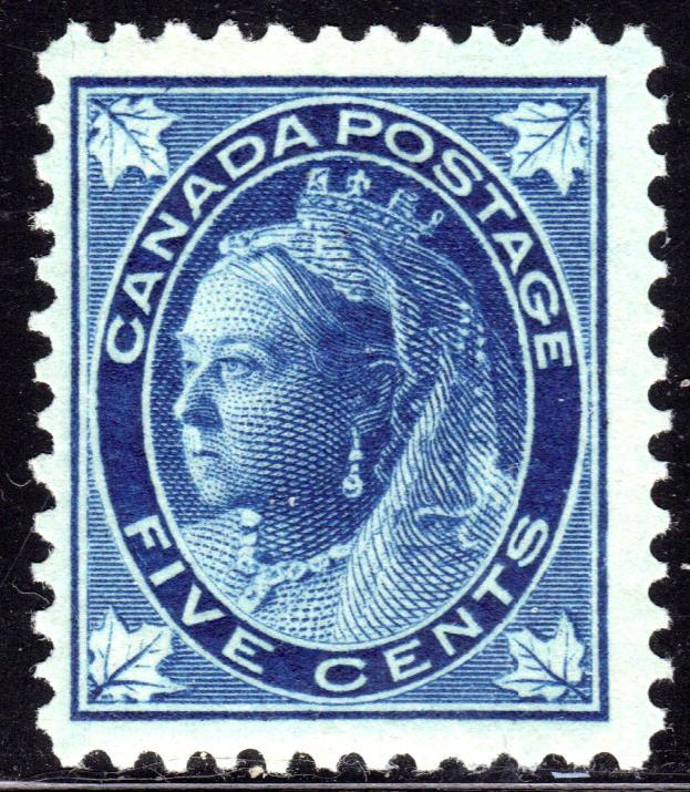 Canada #  70 1897 Queen Victoria 5-cent MNH