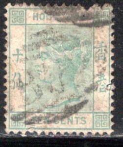 Hong Kong Scott # 43, used