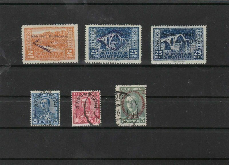 albania stamps ref 11939 