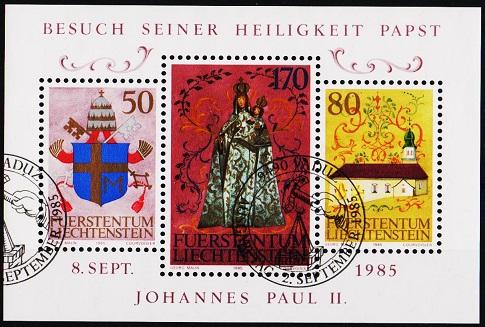 Liechtenstein.1985 Miniature Sheet. S.G.MS873 Fine Used