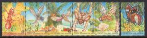 Cocos Keeling Islands 302-303 Insects MNH VF