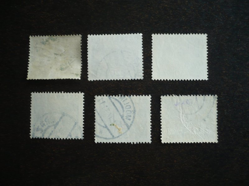 Stamps - Austria - Scott# 327,331,334-337 - Used Part Set of 6 Stamps