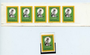 MACAU SCOTT#262&262a YEAR OF THE MONKEYSTAMP & BOOKLET MINT VF NH-SCOTT $26.25