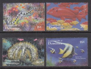 Dominica 2268-2271 Marine Life MNH VF