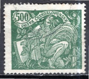 Czechoslovakia; 1920: Sc. # 80: Used Single Stamp
