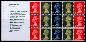 SG724N BOOKLET PANE NH MINT.